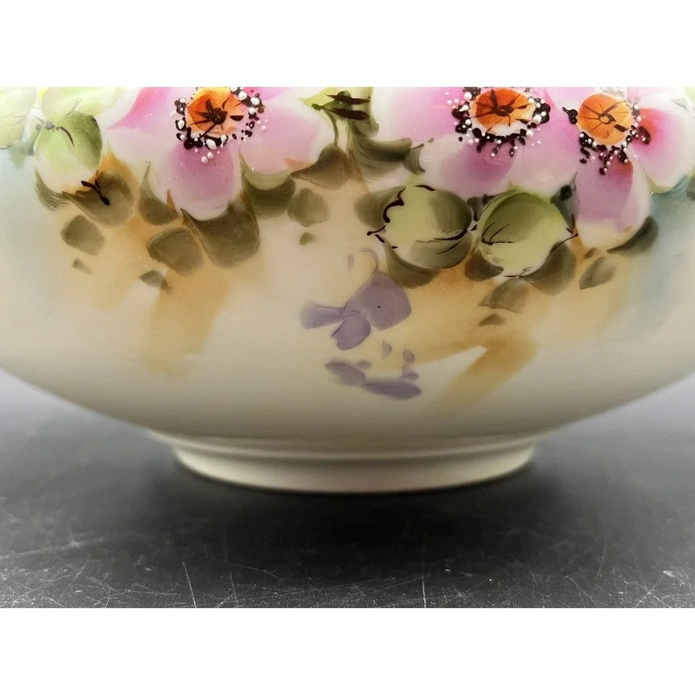 Antique Favorite Bavaria Hand Painted Serving Bowl 9